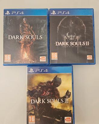 collezione giochi dark Souls ps4 originali