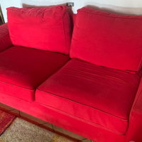 Ikea Kivik 2 posti rosso da rifoderare