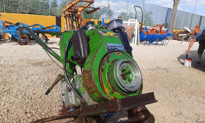 Trattore motozappa lombardini GB 14 cv diesel