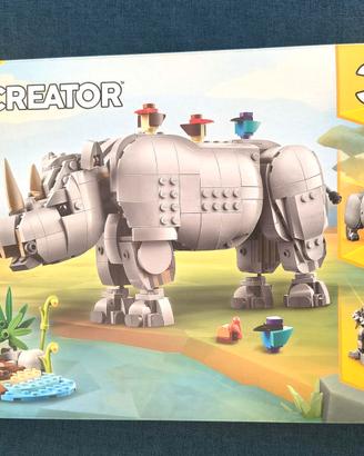 Set Lego 31171 - maestoso rinoceronte