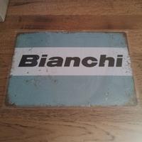 Targa vintage Bianchi e Colnago 