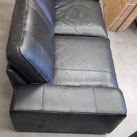 Divano IKEA KIVIK 2 posti finta pelle nero