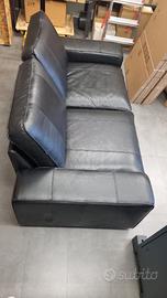 Divano IKEA KIVIK 2 posti finta pelle nero