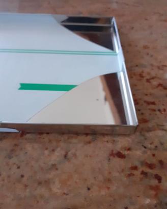 Vassoio acciaio inox per pasticceria