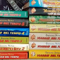Libri Serie Geronimo Stilton "Viaggio nel tempo" 