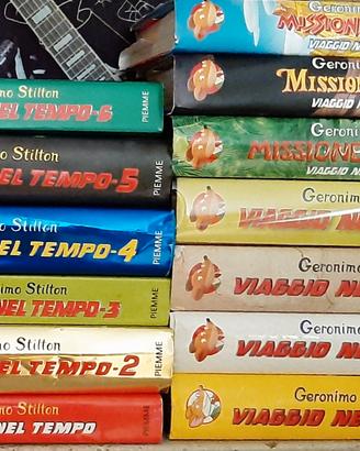 Libri Serie Geronimo Stilton "Viaggio nel tempo" 