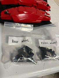 Copri  pinze freno rosse tesla model 3/y