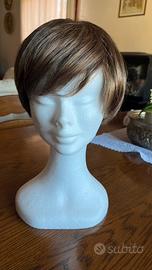 Parrucca con porta parrucca