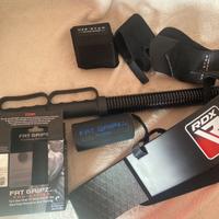 Set attrezzatura palestra per bicipiti