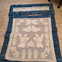 Piumone per lettino fatto a mano