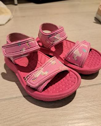ciabatte e pantofole da bimba taglia 20