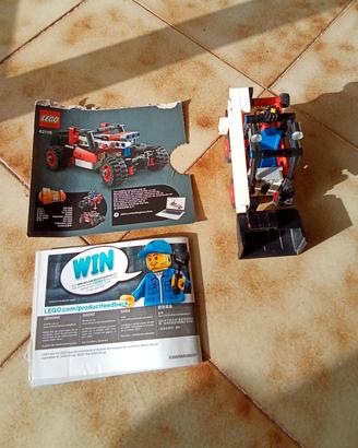 Lego Technic 42116 mini bulldozer no scatola