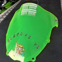 Cupolino verde fluo kawasaki 636