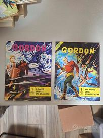 GORDON primi due numeri con poster Ed. Spada 1977