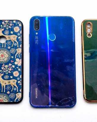 Huawei P20 Lite blu + 2 cover – funzionante