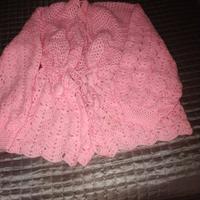 Giacca di lana ad uncinetto 