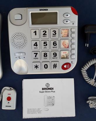 TELEFONO FISSO BRONDI SUPER BRAVO PLUS