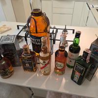 Bottiglie whisky vintage