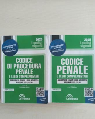 Codice penale e di procedura penale 2025 LaTribuna