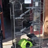 gabbia per cincilla, scoiattolo 