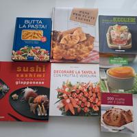Lotto libri da cucina