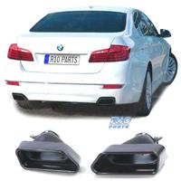 TERMINALI SCARICO BMW F10 F11 F12 F13 LOOK V8 NERO