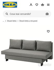 Divano letto MATRIMONIALE IKEA  ALVDALEN - ASARUM