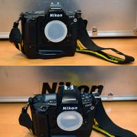 Nikon F90X+MATERIALE FOTOGRAFICO