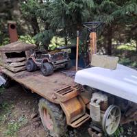 Rimorchio agricolo motorizzato Intermotor