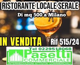 Zona sud, Grande RISTORANTE/LOCALE SERALE