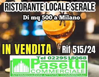 Zona sud, Grande RISTORANTE/LOCALE SERALE