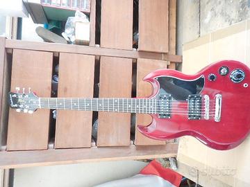 Chitarra elettrica Epiphone +multi effects a pedal