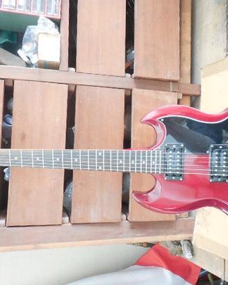 Chitarra elettrica Epiphone +multi effects a pedal