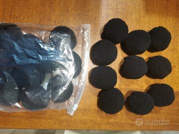 numero 20 pompon neri cm. 5