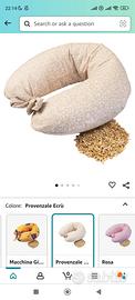 Cuscino allattamento gravidanza farro bio