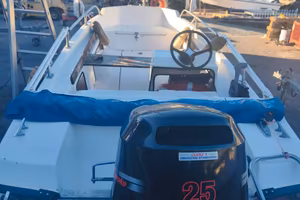 Barca +motore Suzuki 25cv  4T