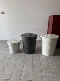 Portaoggetti bidoncini