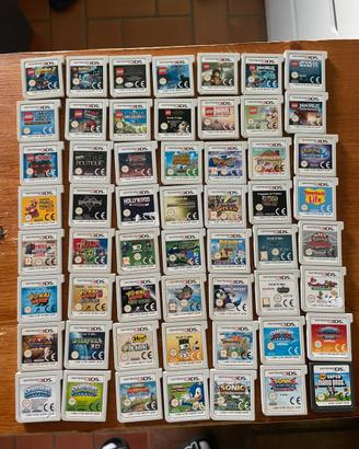 Set lotto 300videogiochi Nintendo 3ds e ds 2ds