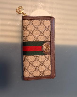 Portafoglio Gucci Ophidia con cerniera