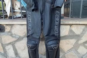 completo Dainese in pelle da donna Tg 42