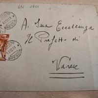 Busta 1951 Repubblica "Italia al Lavoro" 25 Lire A