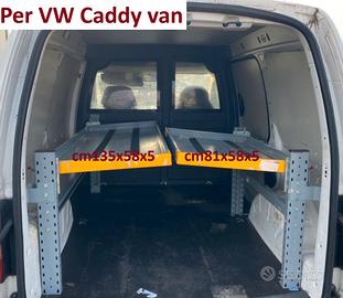 Allestimento furgone Caddy van usato