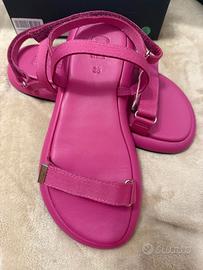 Sandali nuovi, pelle vera, 38