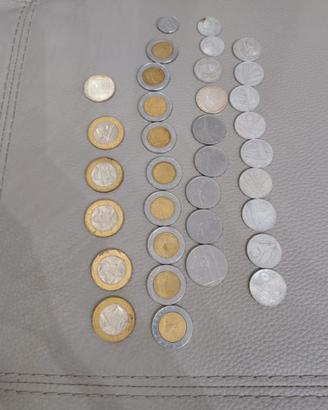 lotto di monete lire 34 pezzi 