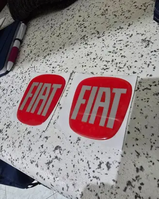 Adesivi per fregi fiat