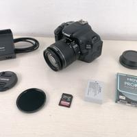 Reflex Canon 600d Video FULL HD Ott.Condizioni