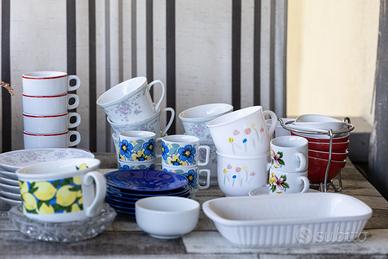 tazzine da caffè e tazze da tè varie e altro