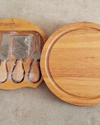 Kit da formaggio: tagliere + utensili