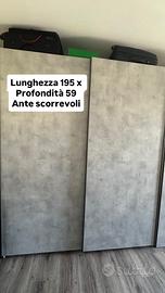 2 Armadi (acquistabile anche separatamente)