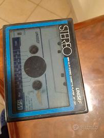 Lettore cassette vintage Unisef AF-201 con radio